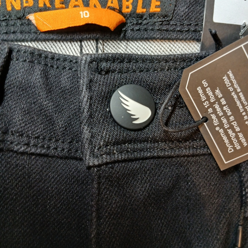 🏍SA1NT Motorcycle Jeans Unbreakable Women’s Size US 6 / AU 10 /EU38 - Picture 12 of 15